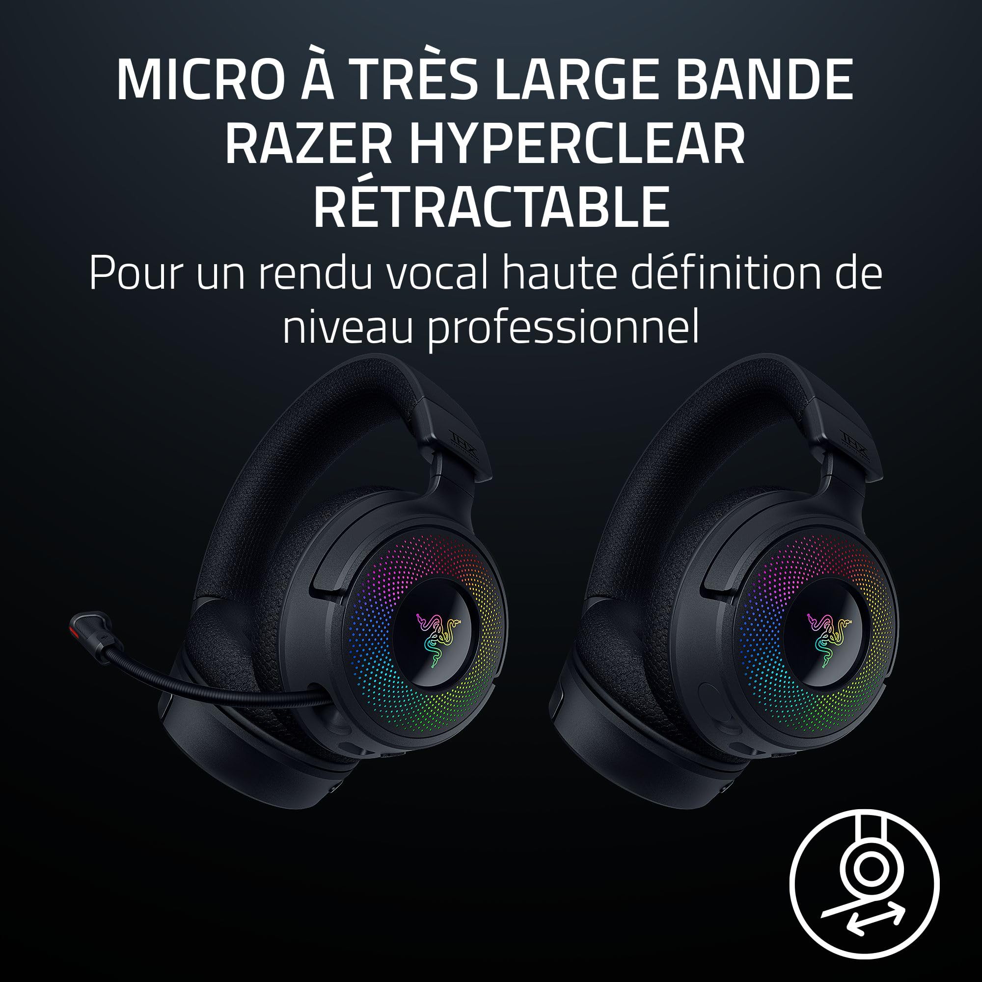 razer-kraken-v4-casque-gaming-sans-fil-3-modes-triforce-40-mm-thx-spatial-audio- image 5