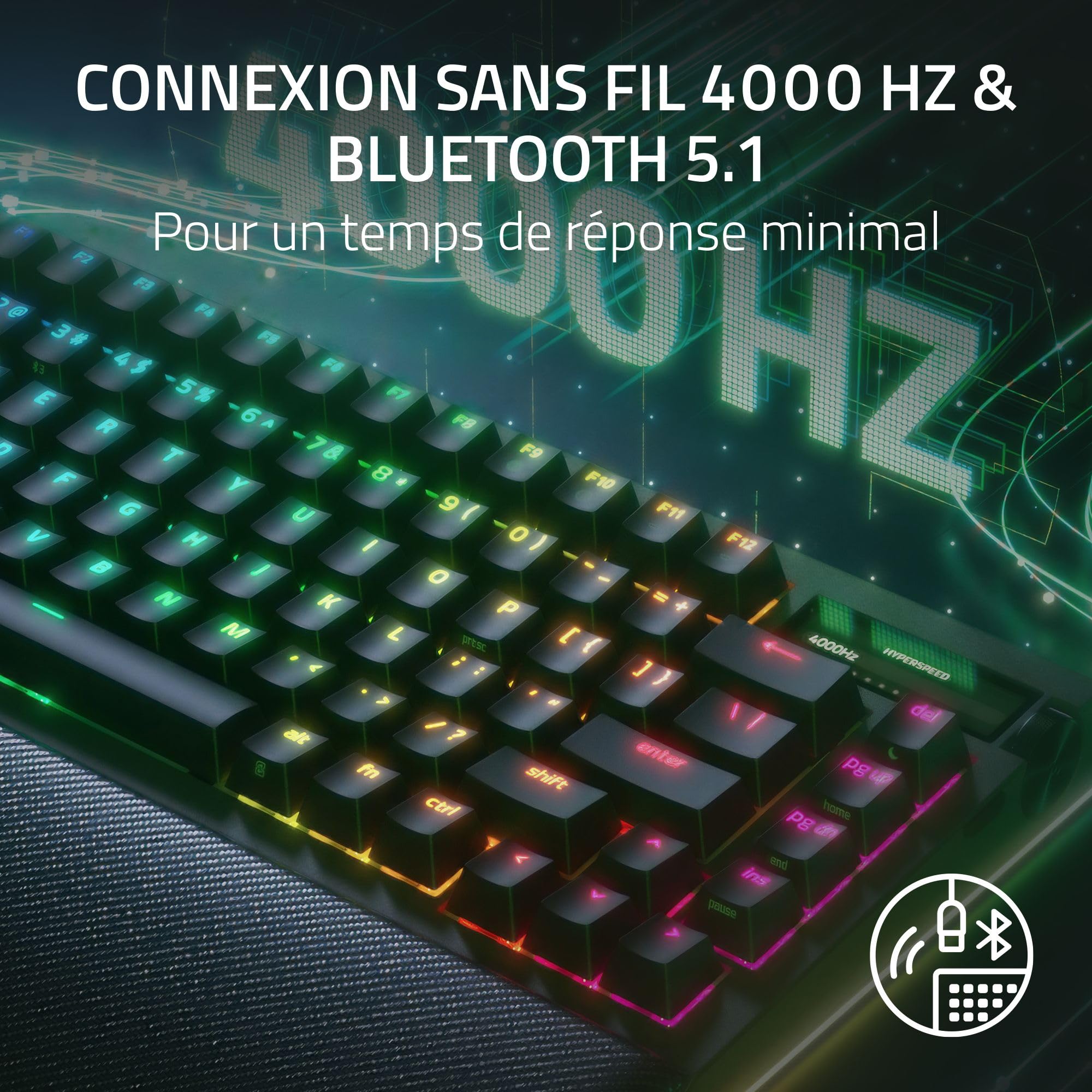 razer-blackwidow-v4-pro-75-clavier-gaming-sans-fil-hot-swap-cran-oled-command-di image 3