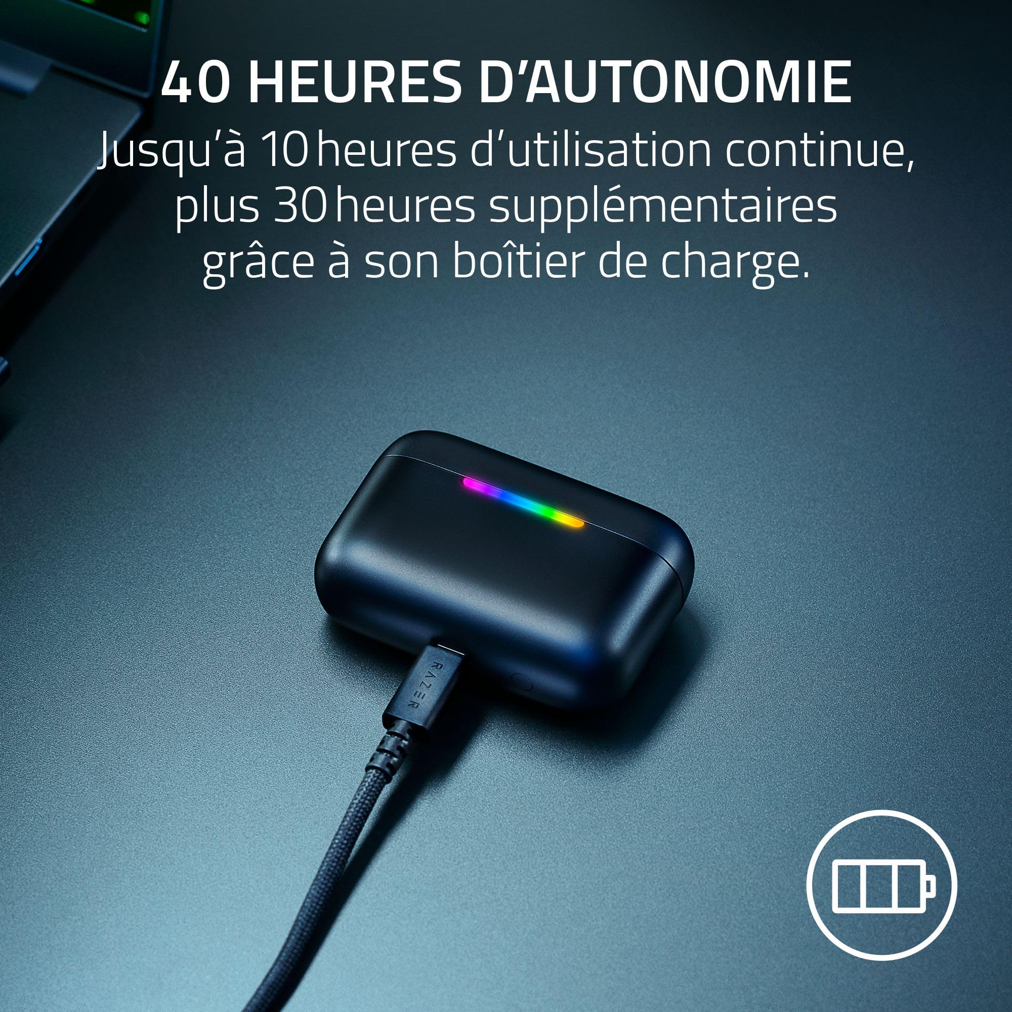 razer-hammerhead-v3-hyperspeed-couteurs-gaming-sans-fil-multiplateforme-avec-anc image 5