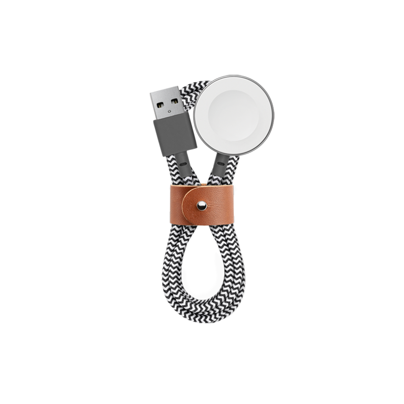 native-union-belt-watch-chargeur-apple-watch-nomade-mfi-avec-sangle-en-cuir-v-ri image 1