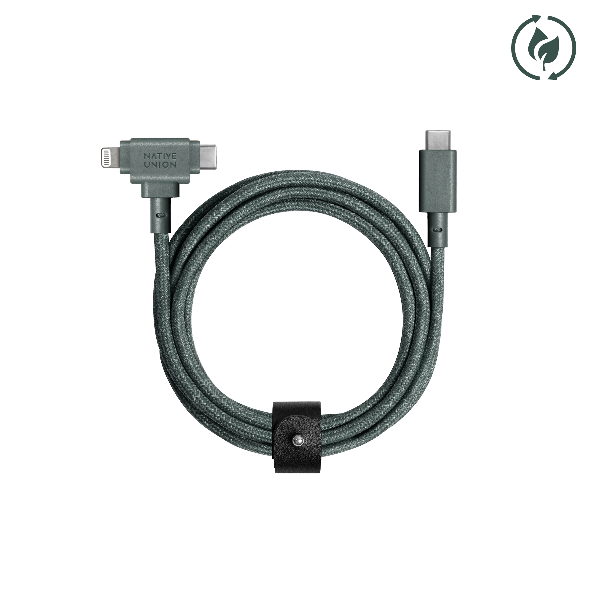 native-union-belt-cable-duo-c-ble-2-en-1-usb-c-vers-usb-c-lightning-charge-rapid image 3