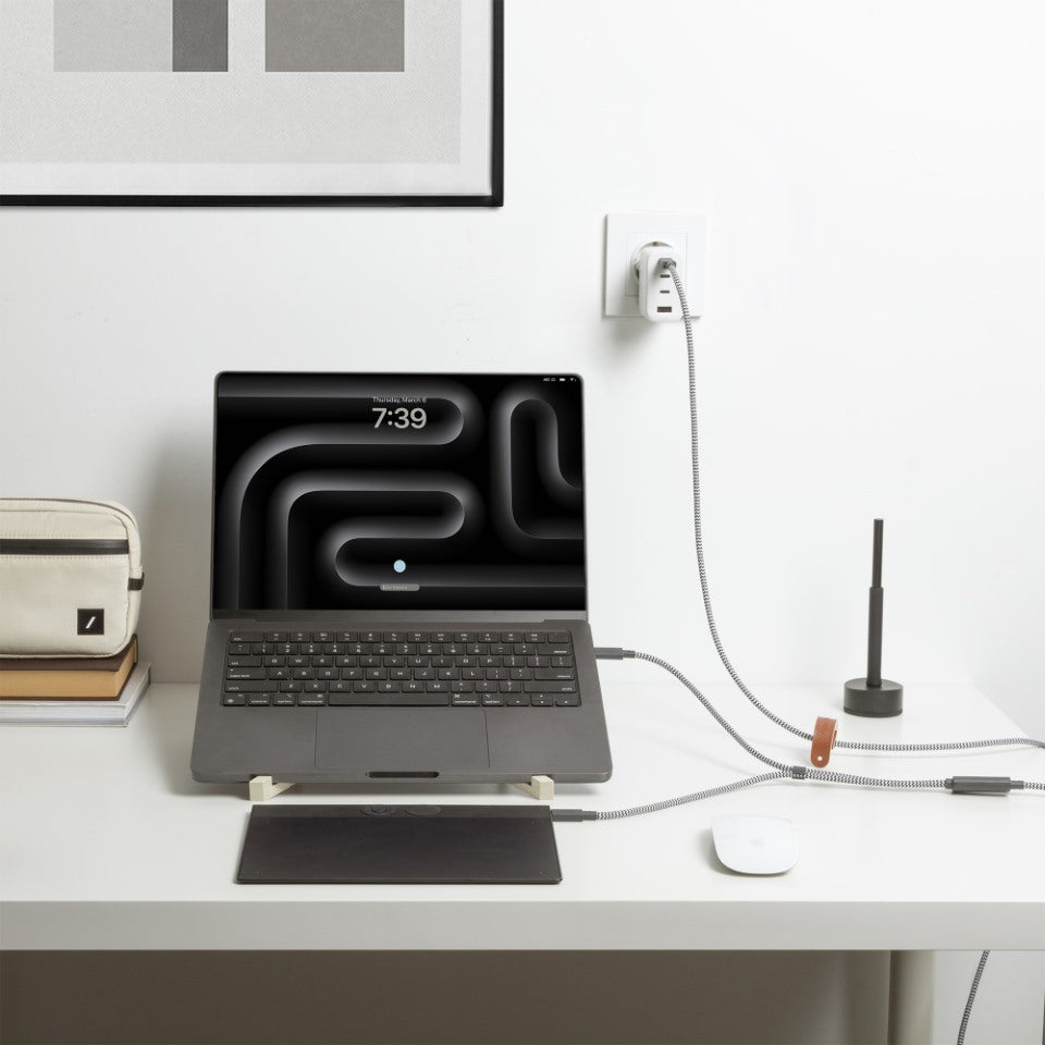 native-union-belt-cable-2-en-1-usb-c-vers-usb-c-et-usb-c-140w-c-ble-double-conne image 5