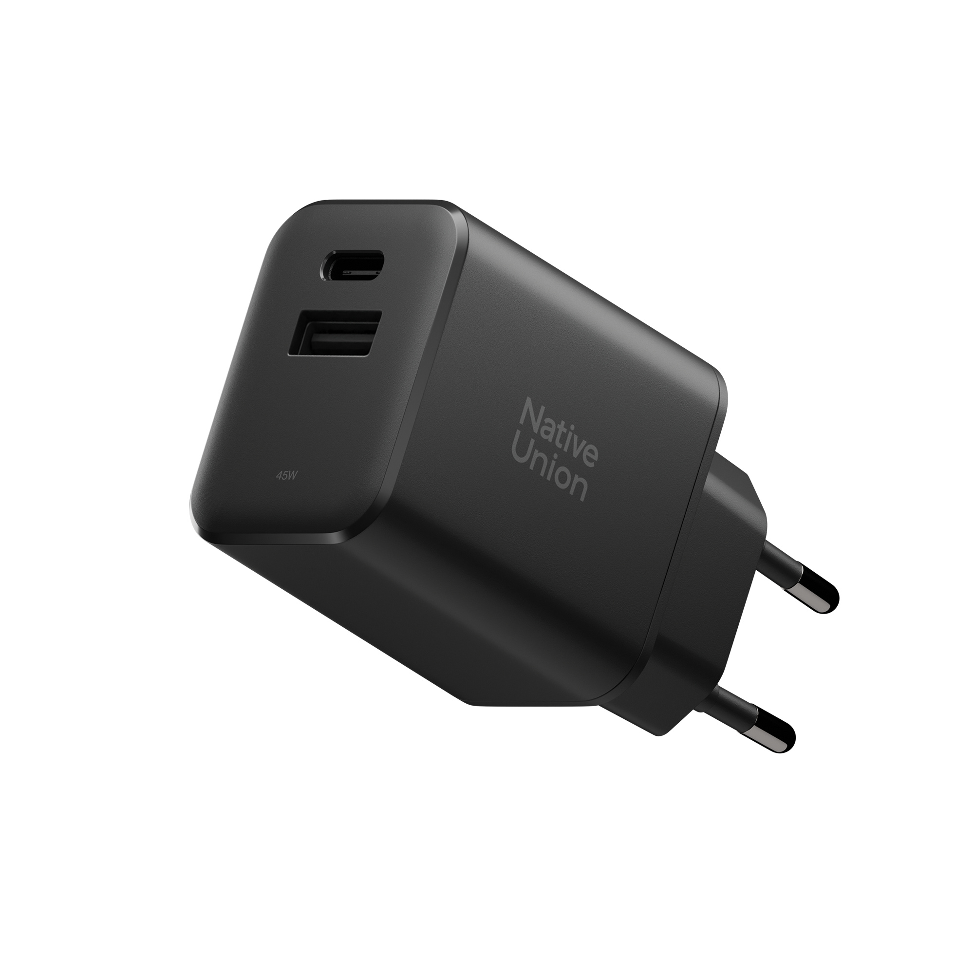 native-union-fast-gan-charger-pd-45w-1c-1a-chargeur-compact-usb-c-et-usb-a image 3
