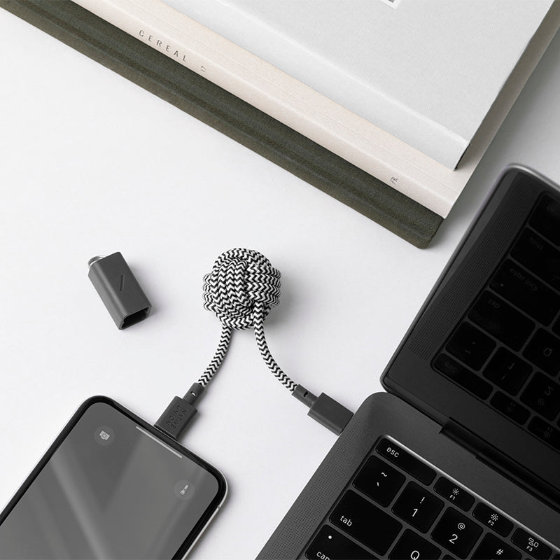 native-union-key-cable-usb-c-vers-lightning-certifi-mfi-c-ble-porte-cl-s-renforc image 5