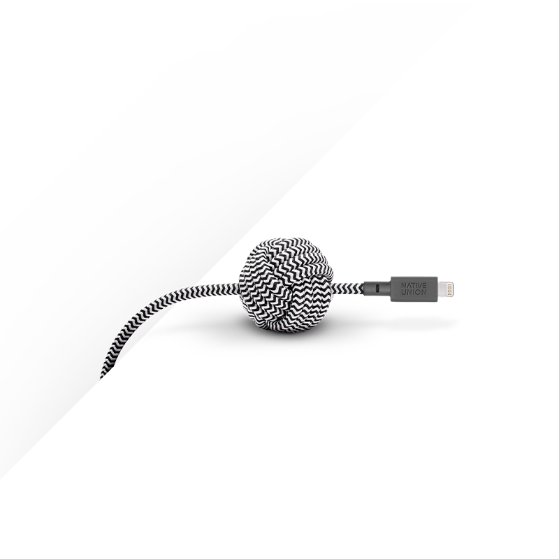 native-union-night-cable-usb-a-vers-lightning-3-m-c-ble-certifi-apple-mfi-avec-n image 2