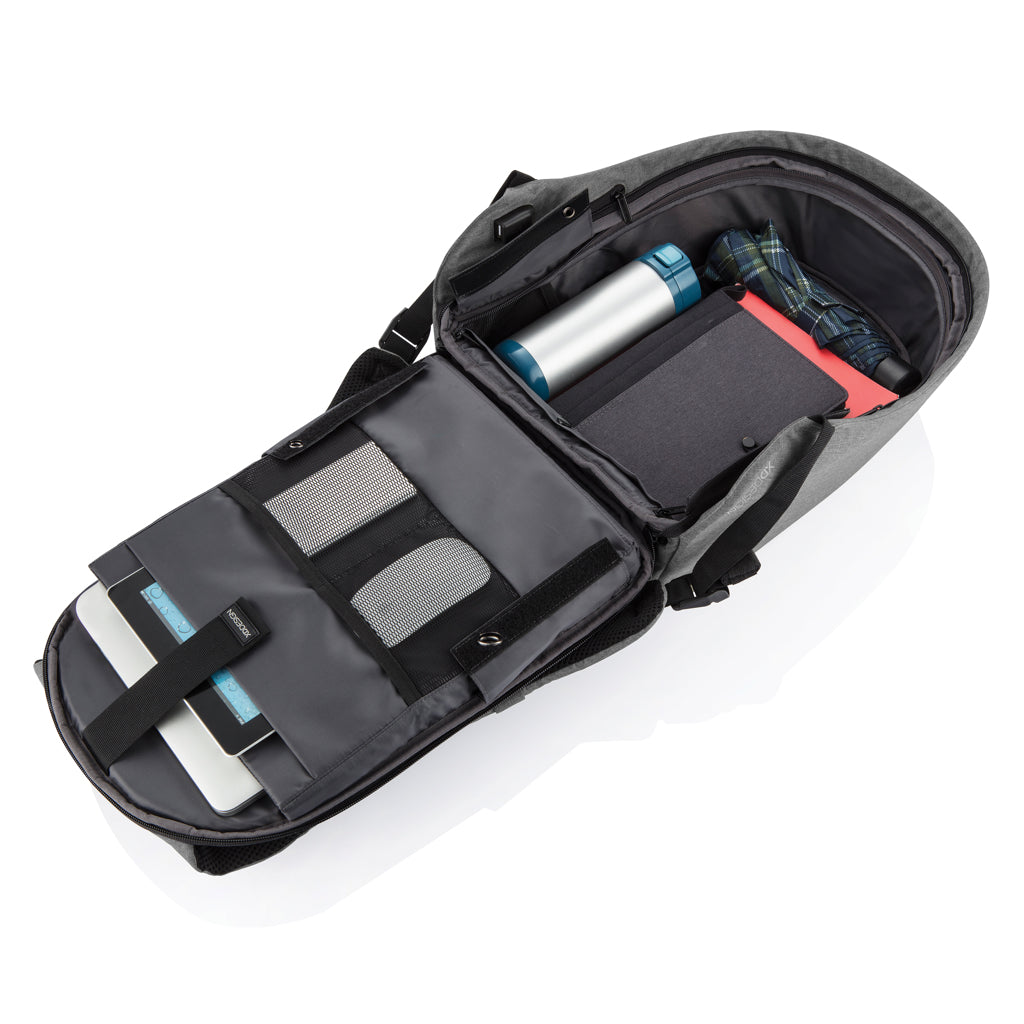 xd-design-bobby-hero-small-sac-dos-antivol-coupe-avec-port-usb-et-bandes-r-fl-ch image 6