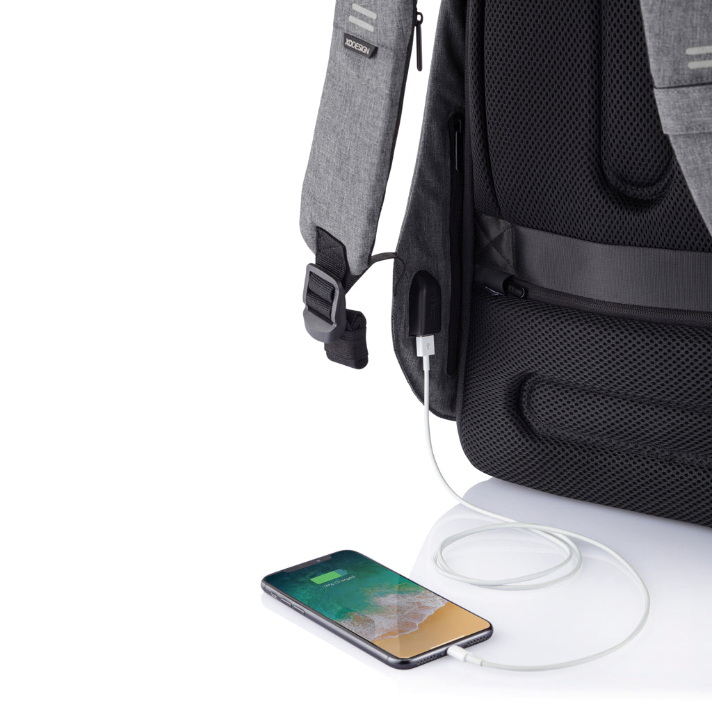 xd-design-bobby-hero-small-sac-dos-antivol-coupe-avec-port-usb-et-bandes-r-fl-ch image 8