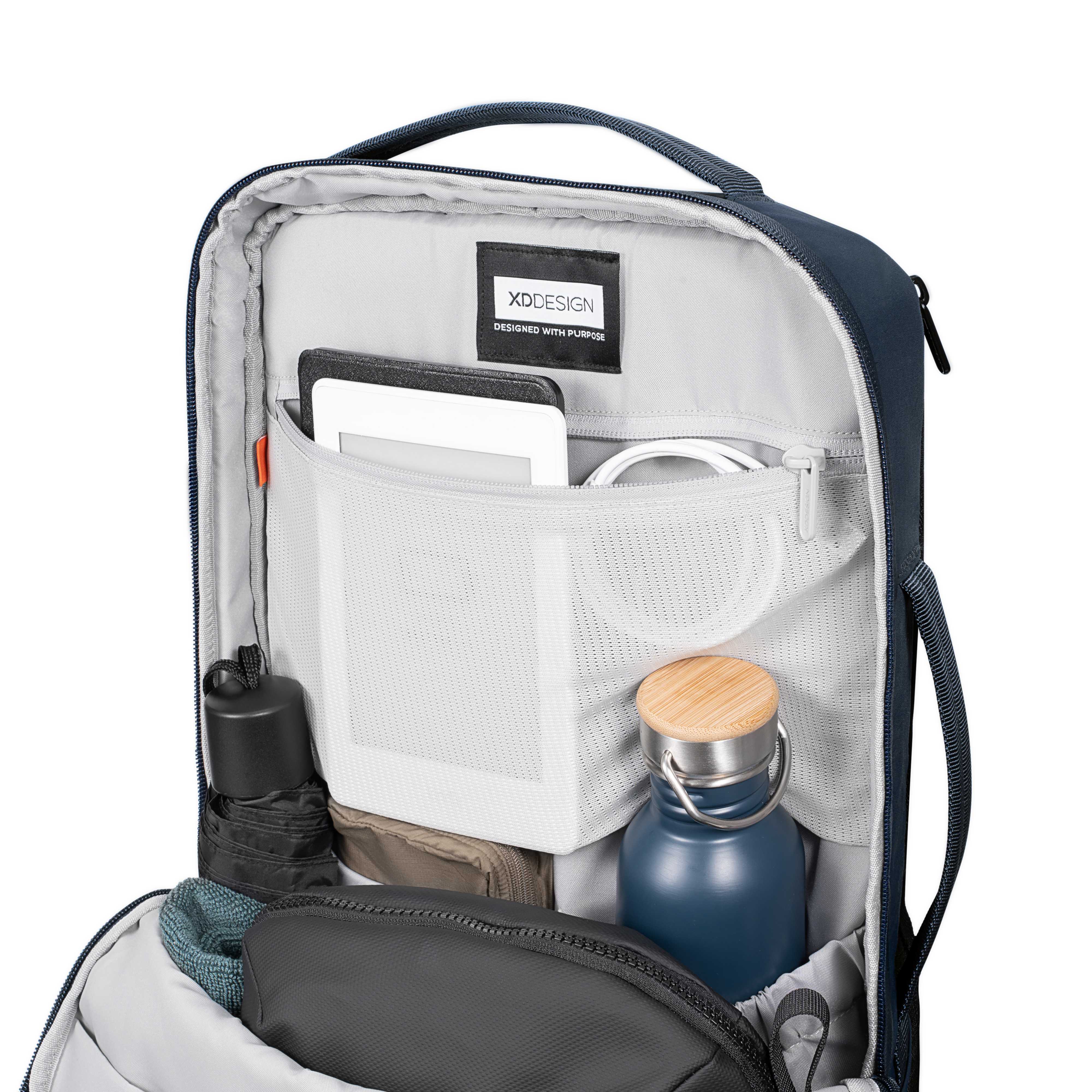 xd-design-bobby-air-sac-dos-slim-l-ger-en-nylon-recycl-avec-compartiment-ordinat image 6