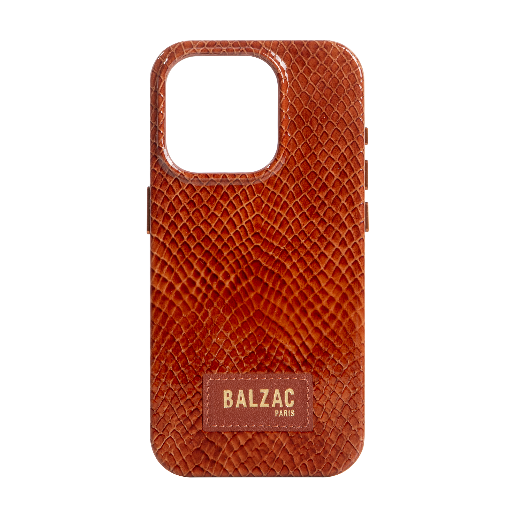 native-union-x-balzac-paris-embossed-cognac-coque-en-cuir-v-ritable-pour-iphone- image 1