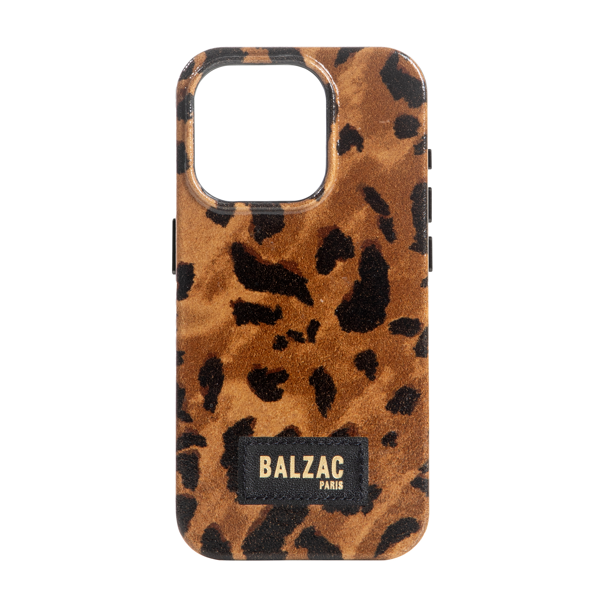 native-union-x-balzac-paris-cheetah-cappuccino-case-pour-iphone-14-coque-cuir-v- image 1