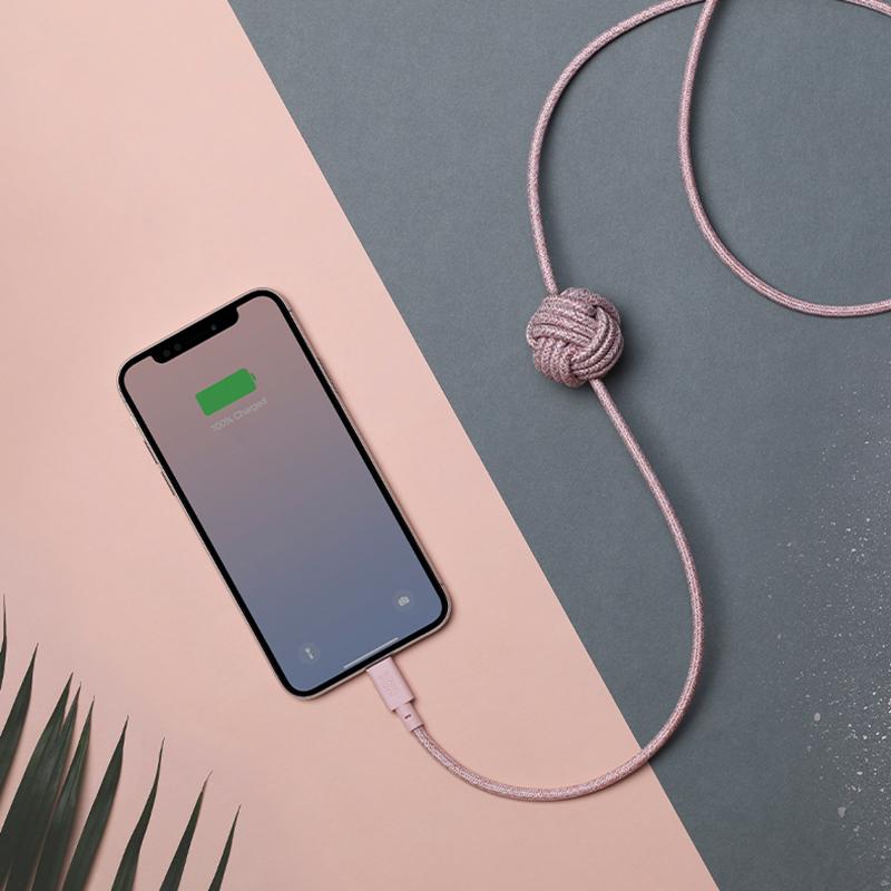 native-union-night-cable-usb-a-vers-lightning-3-m-c-ble-certifi-apple-mfi-avec-n image 8
